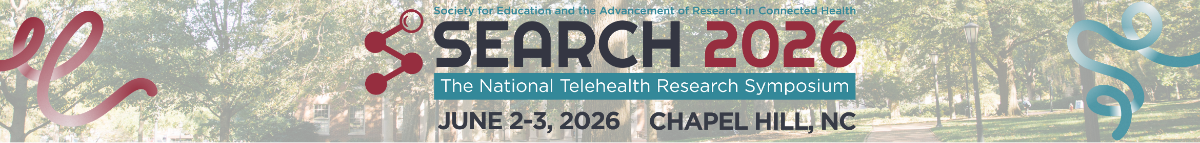 SEARCH 2026 - The National Telehealth Research Sym Main banner